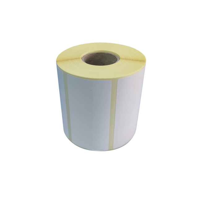Adhesive labels 100x50 mm neutral thermal paper - single track (1000 pcs)