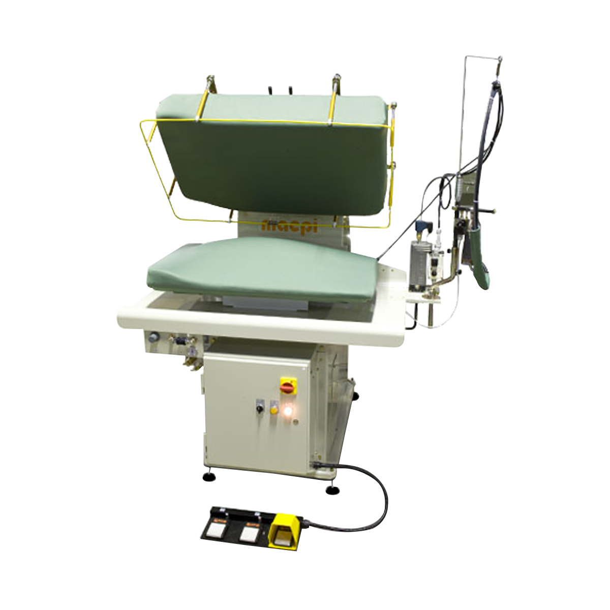 Macpi 207.05-2059 Opening of external sleeve seams, ironing of cuff and sleeve