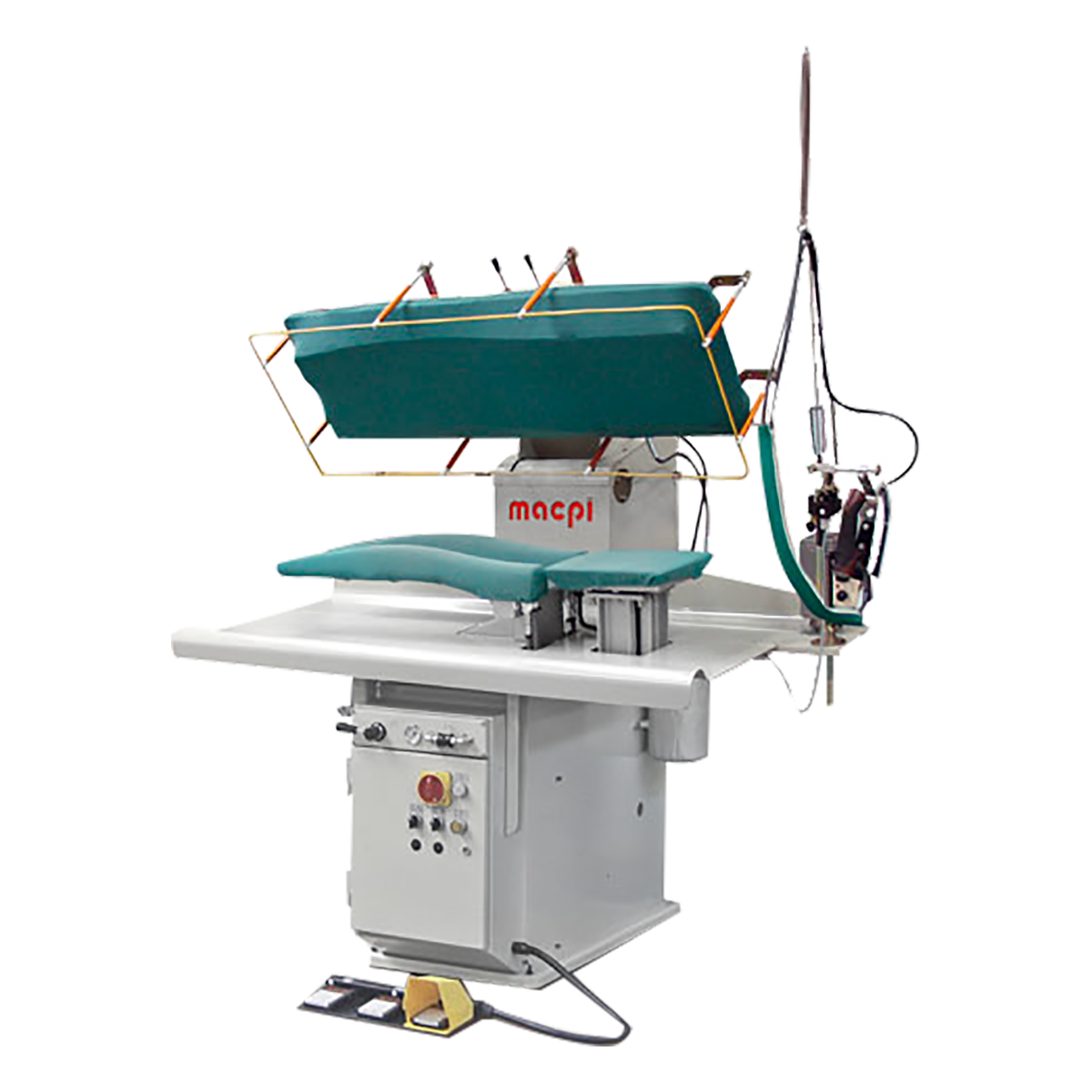 Macpi 555.04-4026 External sleeve ironing (double shape) + sleeve bottom folding and ironing