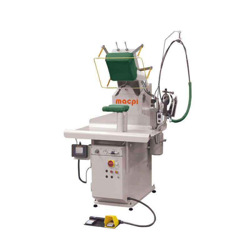 Macpi 555.04-2165 Apertura cucitura interno manica (forma doppia) + piegatura e stiro fondo manica