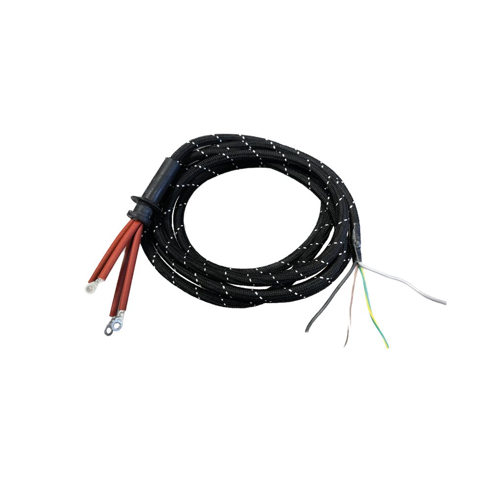 Universal 4-pole electric cord with 2500 mm cable gland