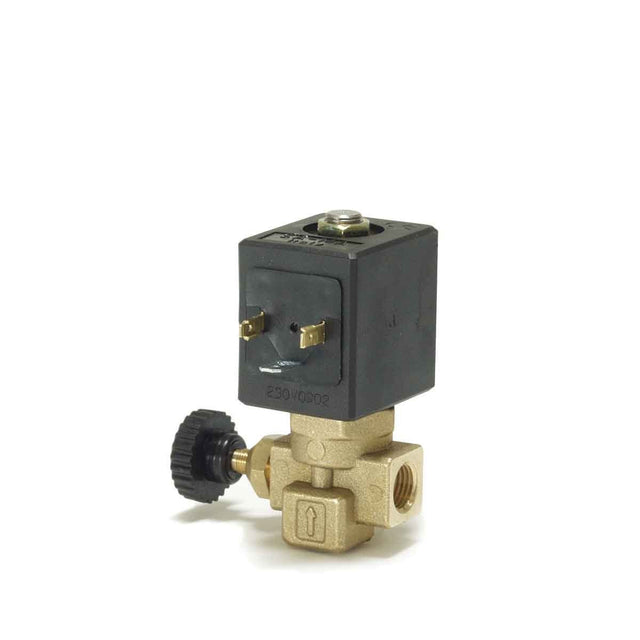 EV SA.MA. 150/R 1/4" with regulation Ø=2.8 mm 15 W 24 V viton