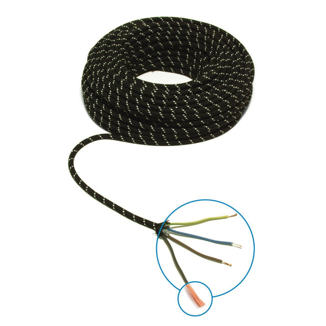 Universal 4-pole electric cord 3300 mm