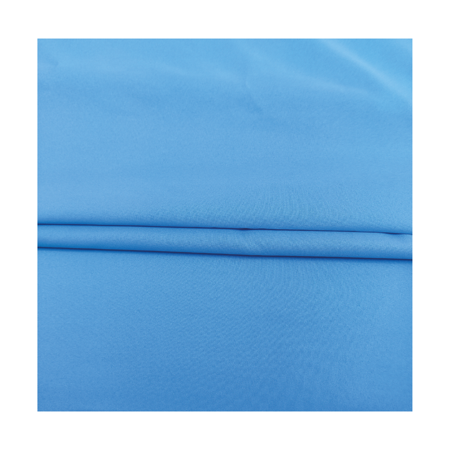 100% light blue polyester fabric h=1600 mm
