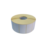 Etichette adesive 50x30 mm carta patinata neutra - pista singola (2500 pz)