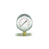 Manometro radiale Ø=62 mm -1+9 bar 1/4"