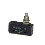 Microinterruttore pistoncino piccolo filettato MS 09