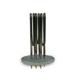 Resistenza flangia 6 fori Ø=130 mm L=180 mm 4500 W 230/400 V